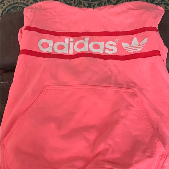 Pink Adidas Hoodie - Picture 1 of 2